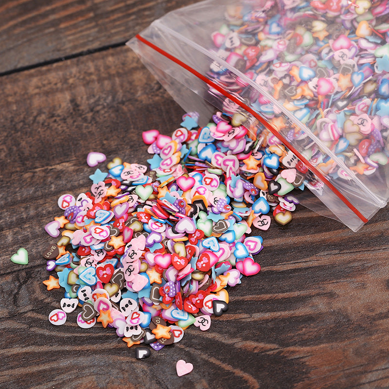 Slime Charms DIY  1000 Pieces Mixed