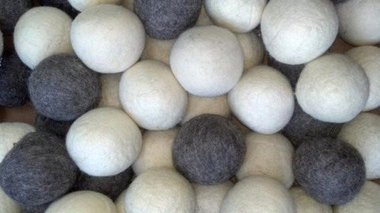 100 Count Wool Dryer Ball White/Grey
