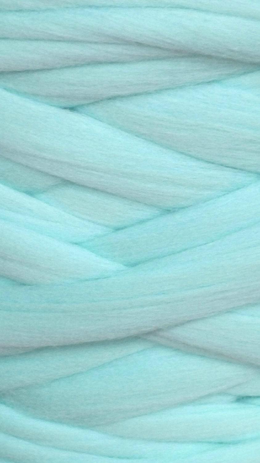 Frozen Blue Merino Wool Roving