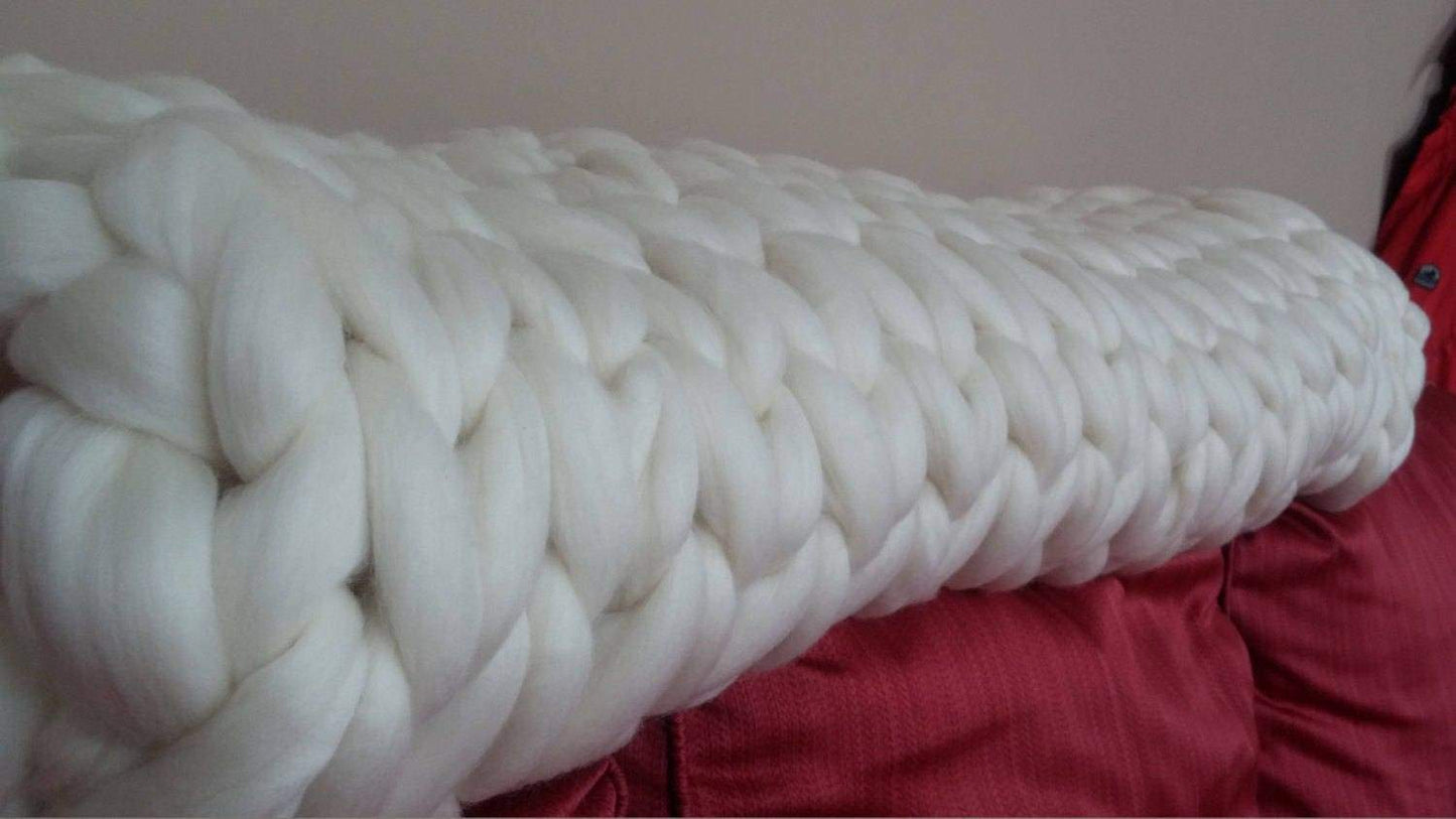 Chunky Knit Blanket