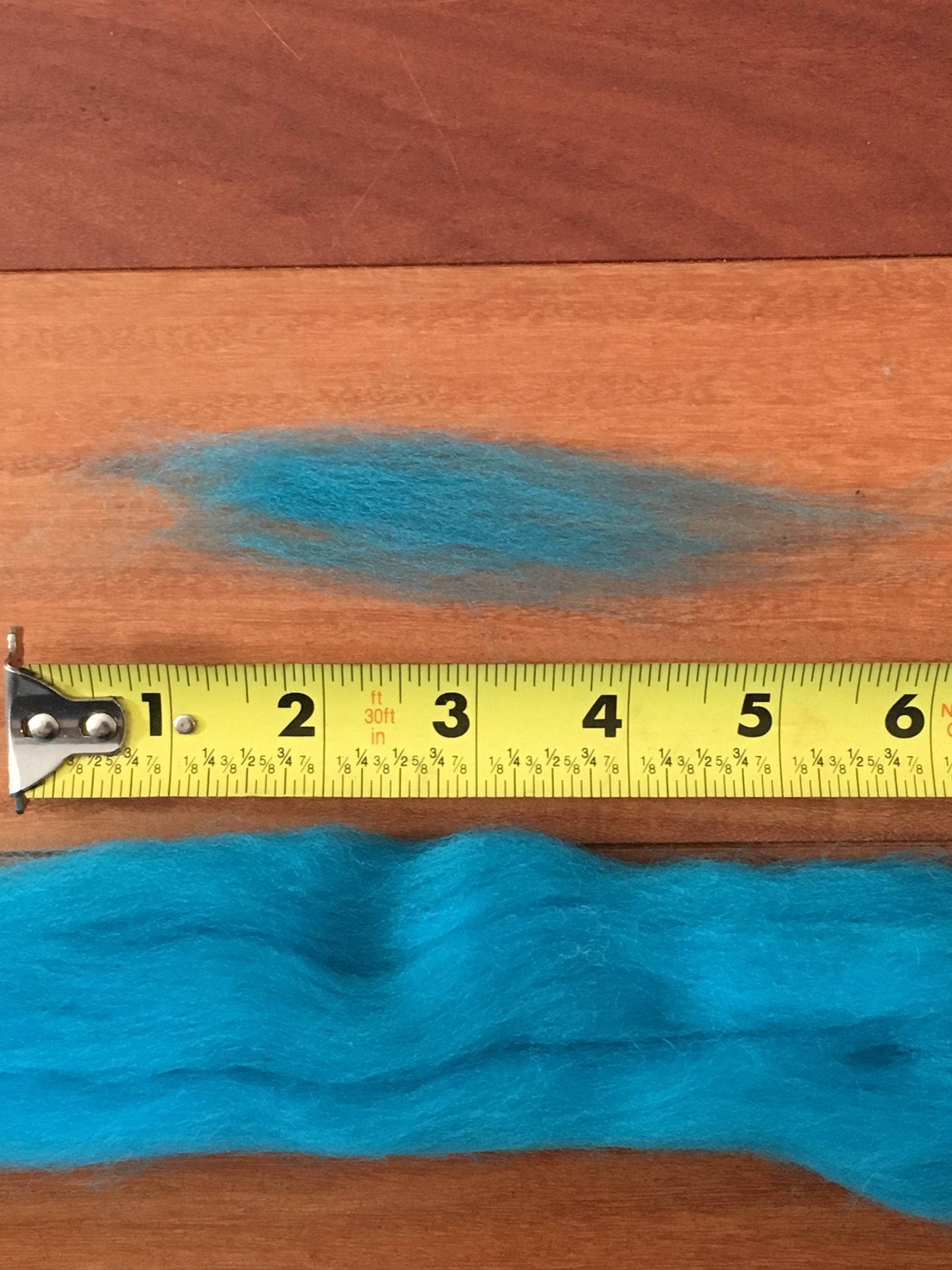 Teal Blue Wool Roving Merino- Spin into Yarn, Needle Felt wet felt, weave, knit, all Crafts, cover soap,tapestry weaving,wool top