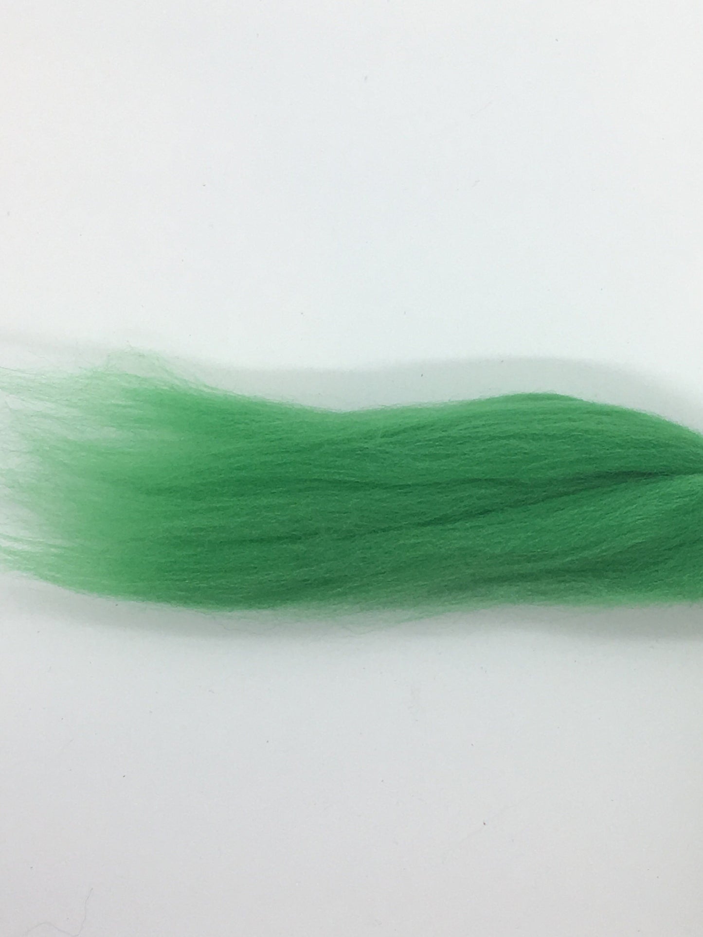 Shamrock Green Wool Roving