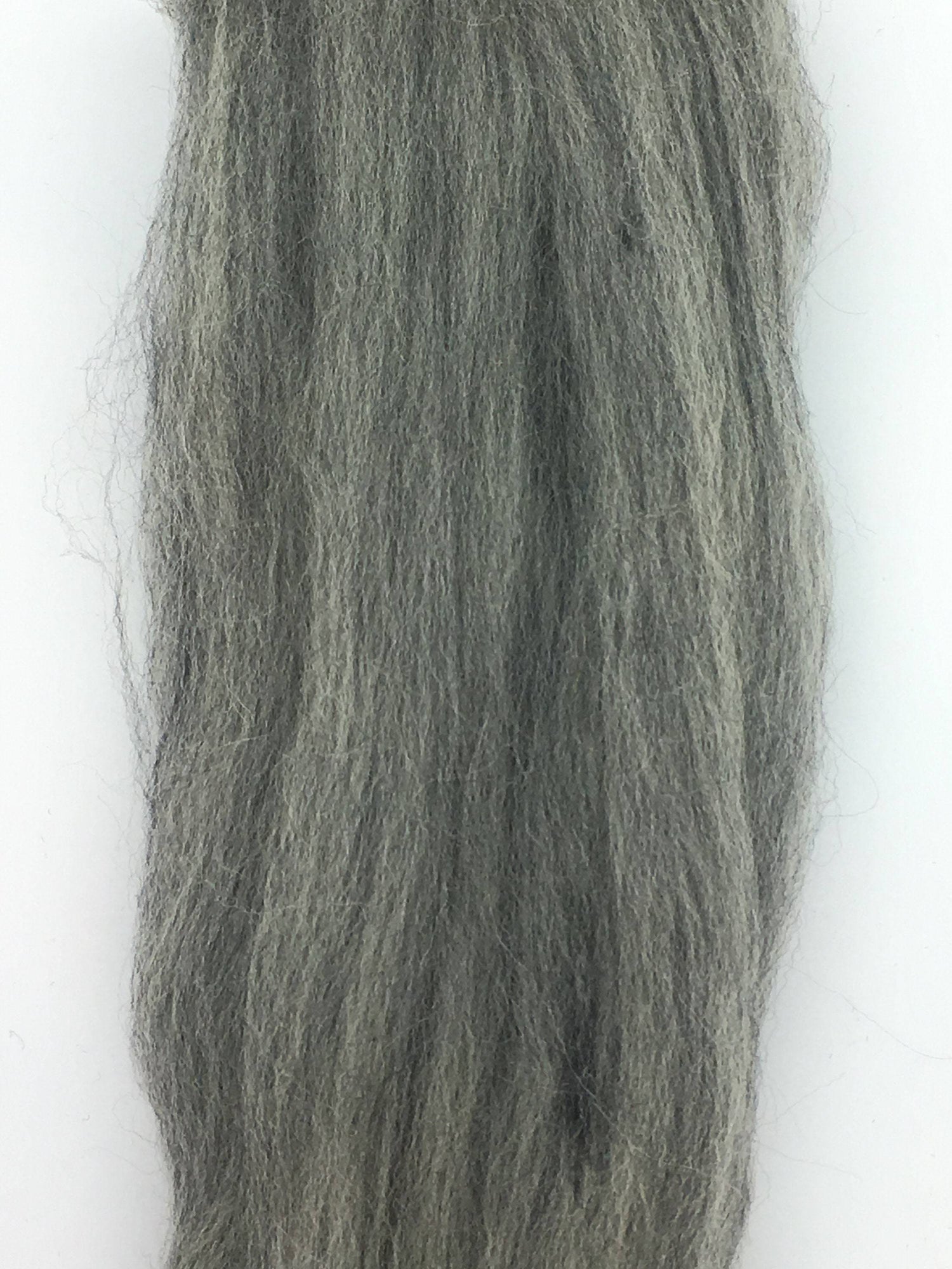 Gray Merino Wool Top Roving