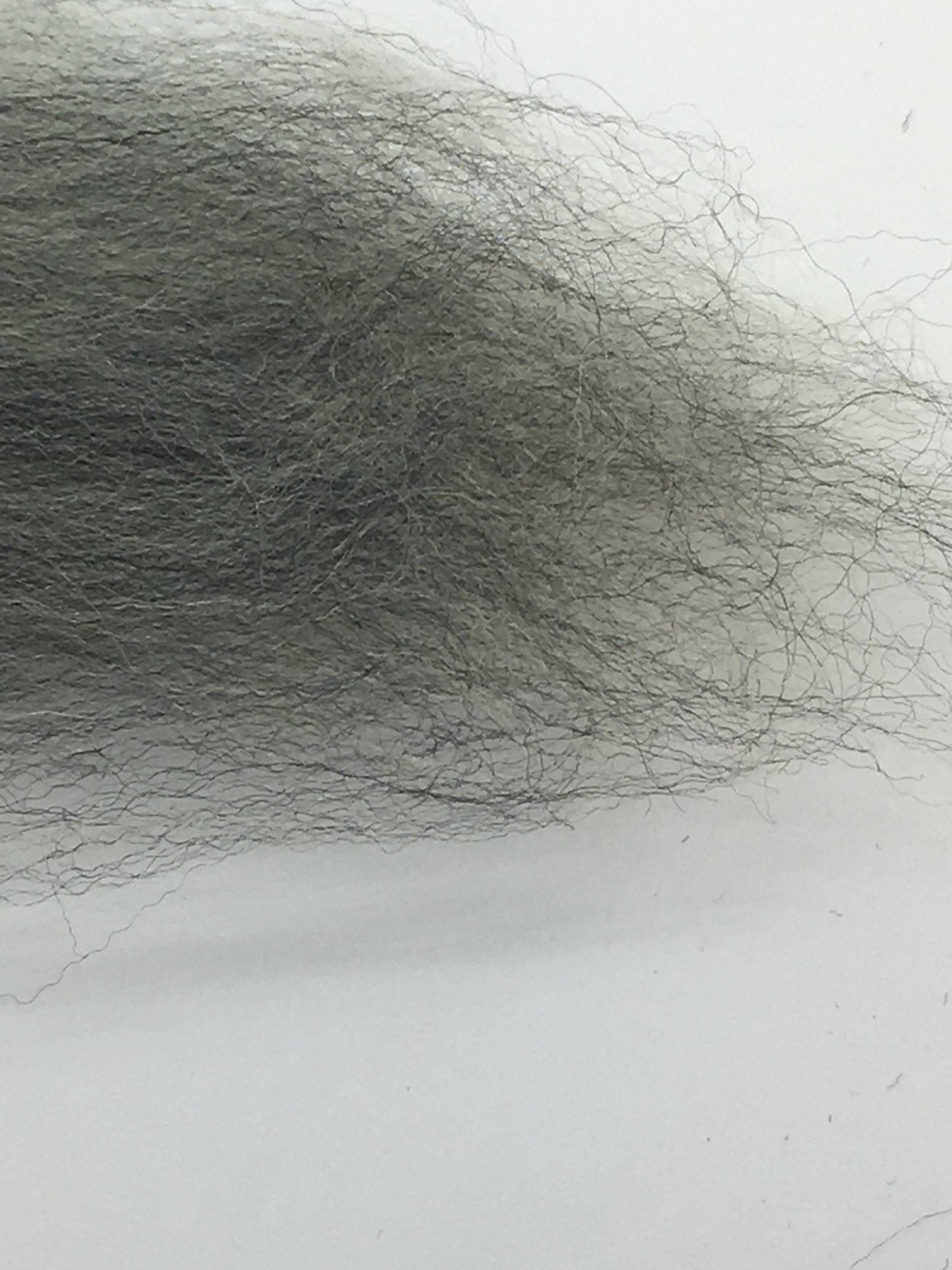 Gray Merino Wool Top Roving