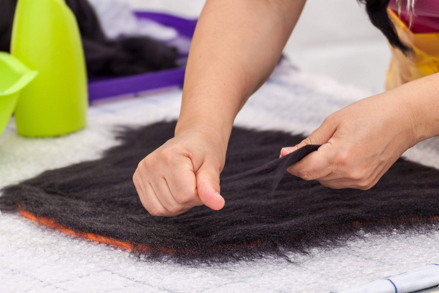 Australian Merino Wool Top Roving Fiber