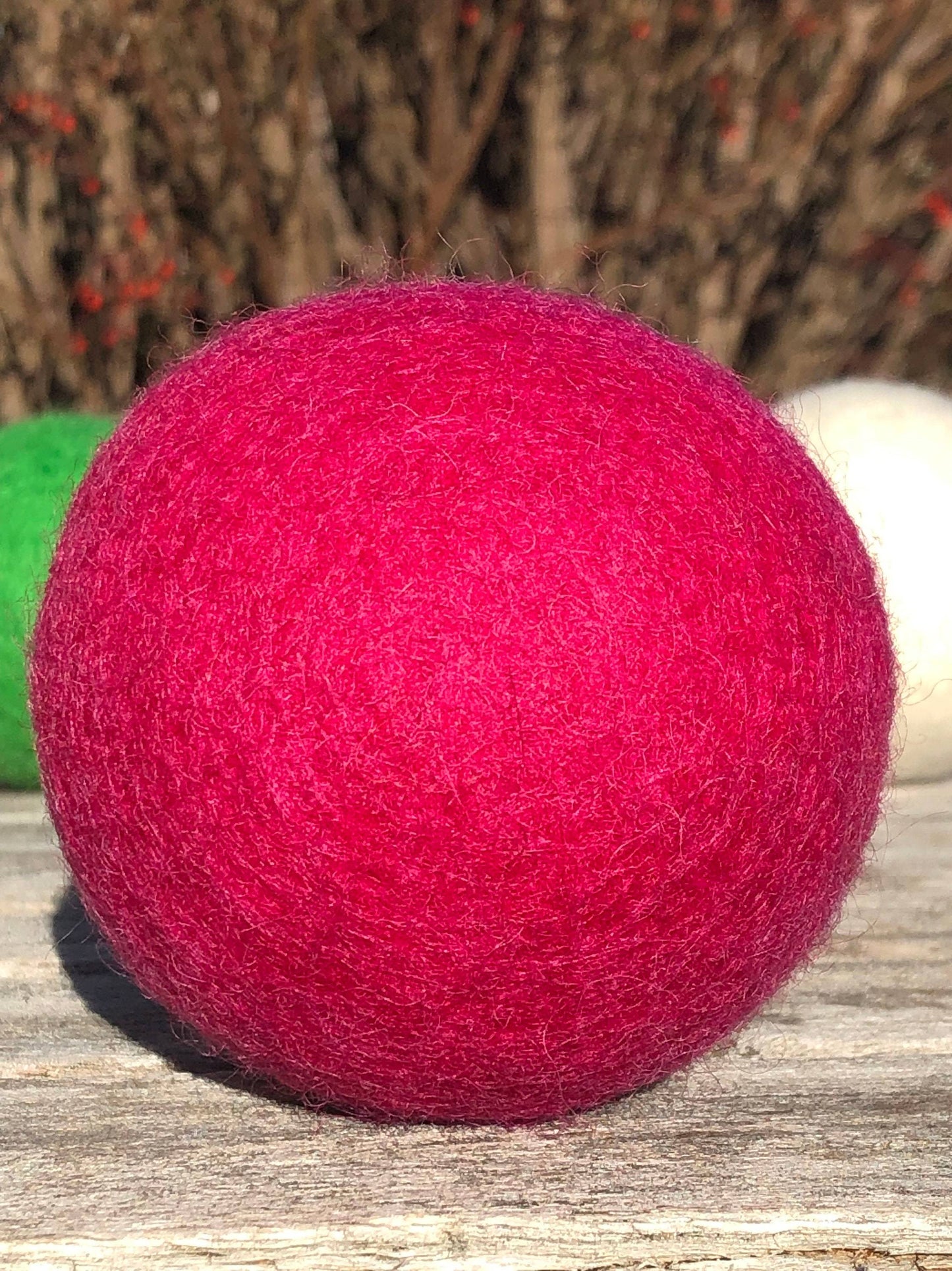 Wool Dryer Balls XL Natural Laundry Softener, Natural Eco Friendly with no chemicals - XL - Organic & Baby Safe