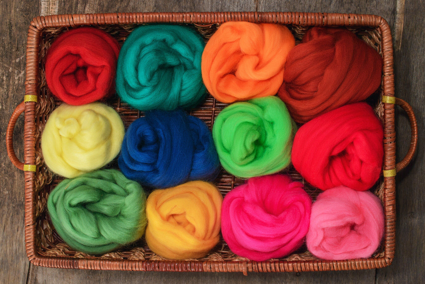 Felting Spinning Wool Roving MYSTERY SURPRISE BAG Merino Soft wool top, Spin, Felt Craft, doll hair, felting supplies, spinning fiber