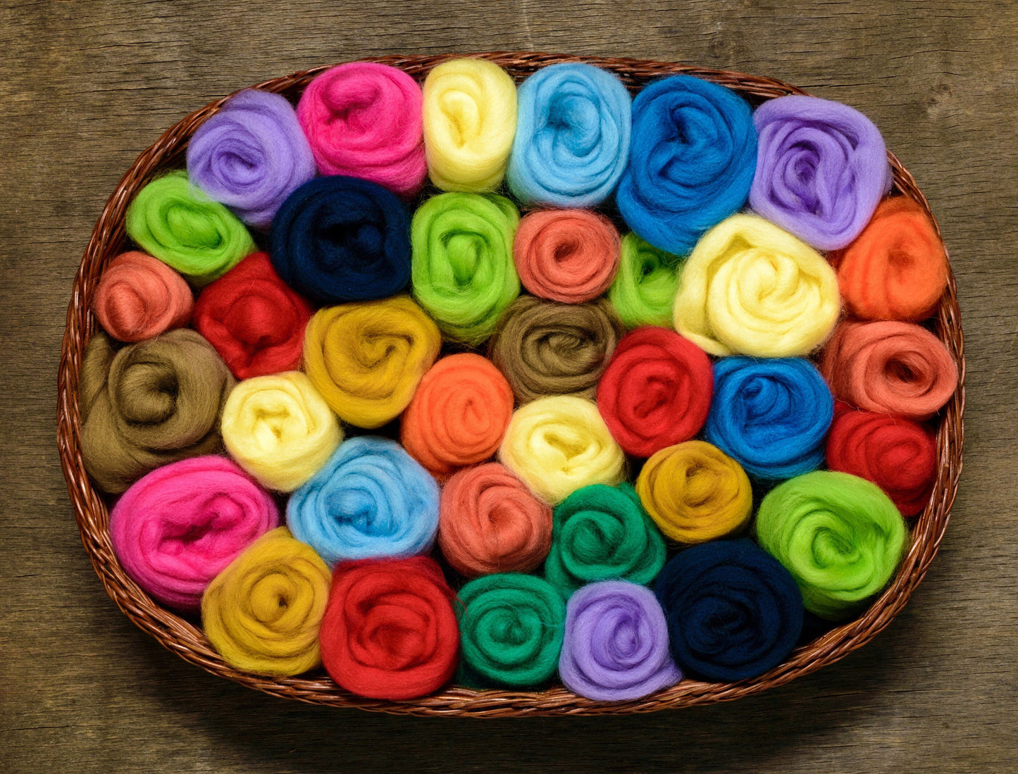 Felting Spinning Wool Roving MYSTERY SURPRISE BAG Merino Soft wool top, Spin, Felt Craft, doll hair, felting supplies, spinning fiber