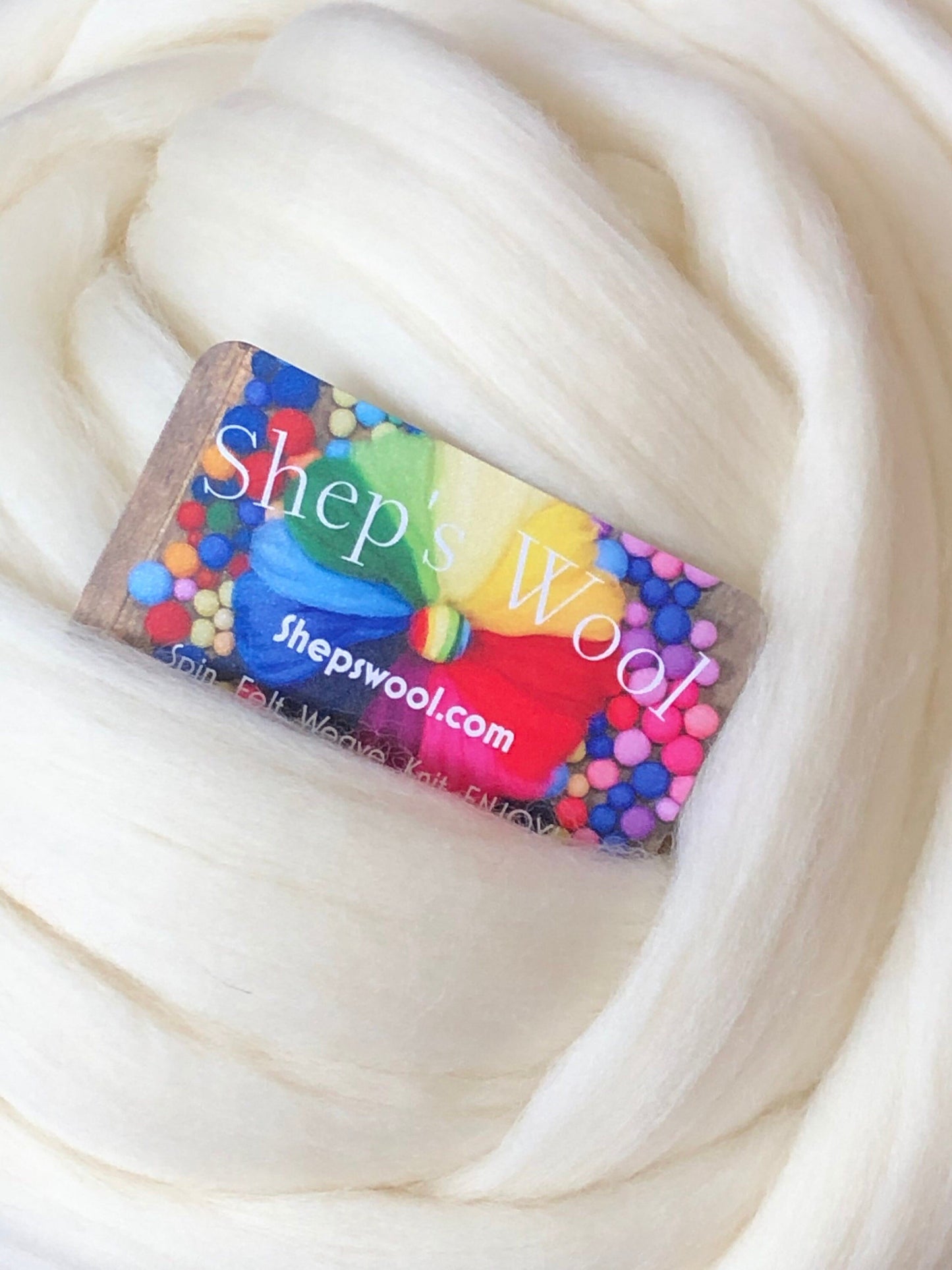 1lb Wool Roving, Wool Roving