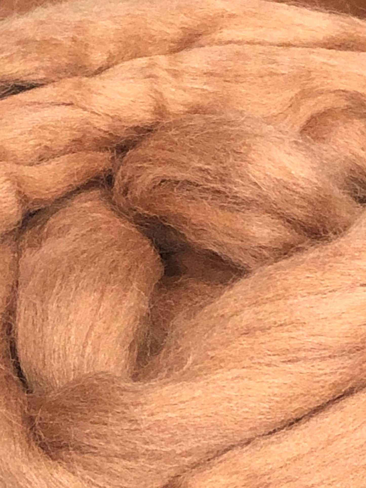 Skin Tone Felting Wool Fawn Tan