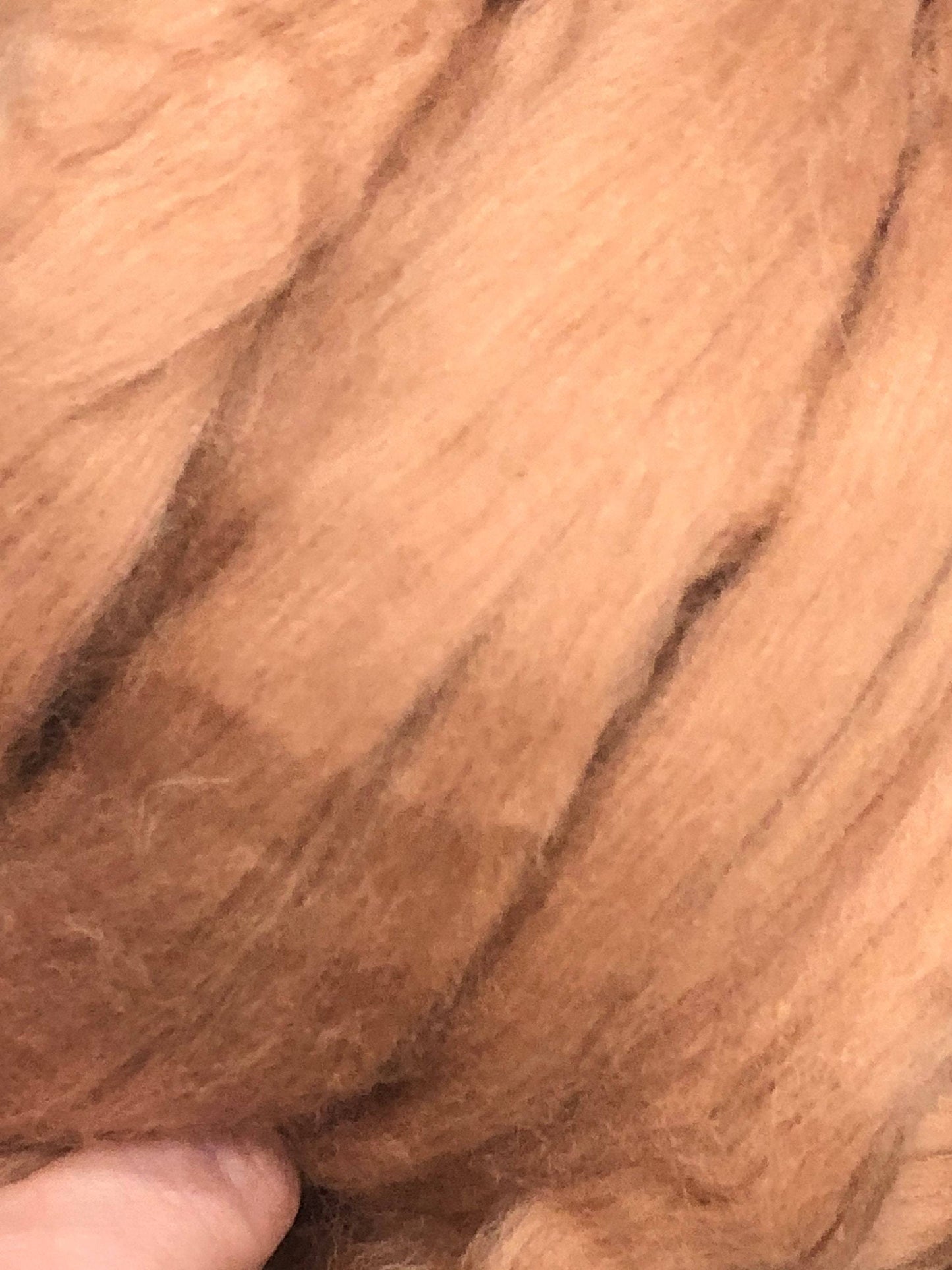 Skin Tone Felting Wool Fawn Tan