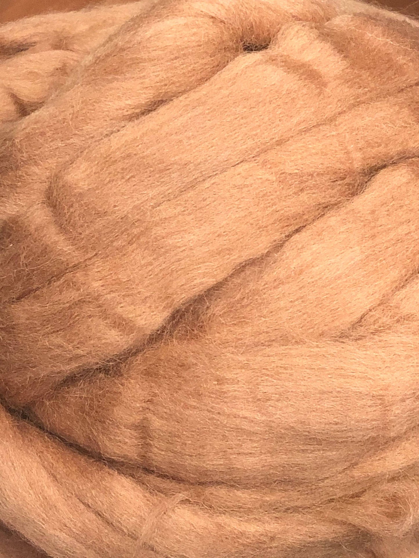 Skin Tone Felting Wool Fawn Tan