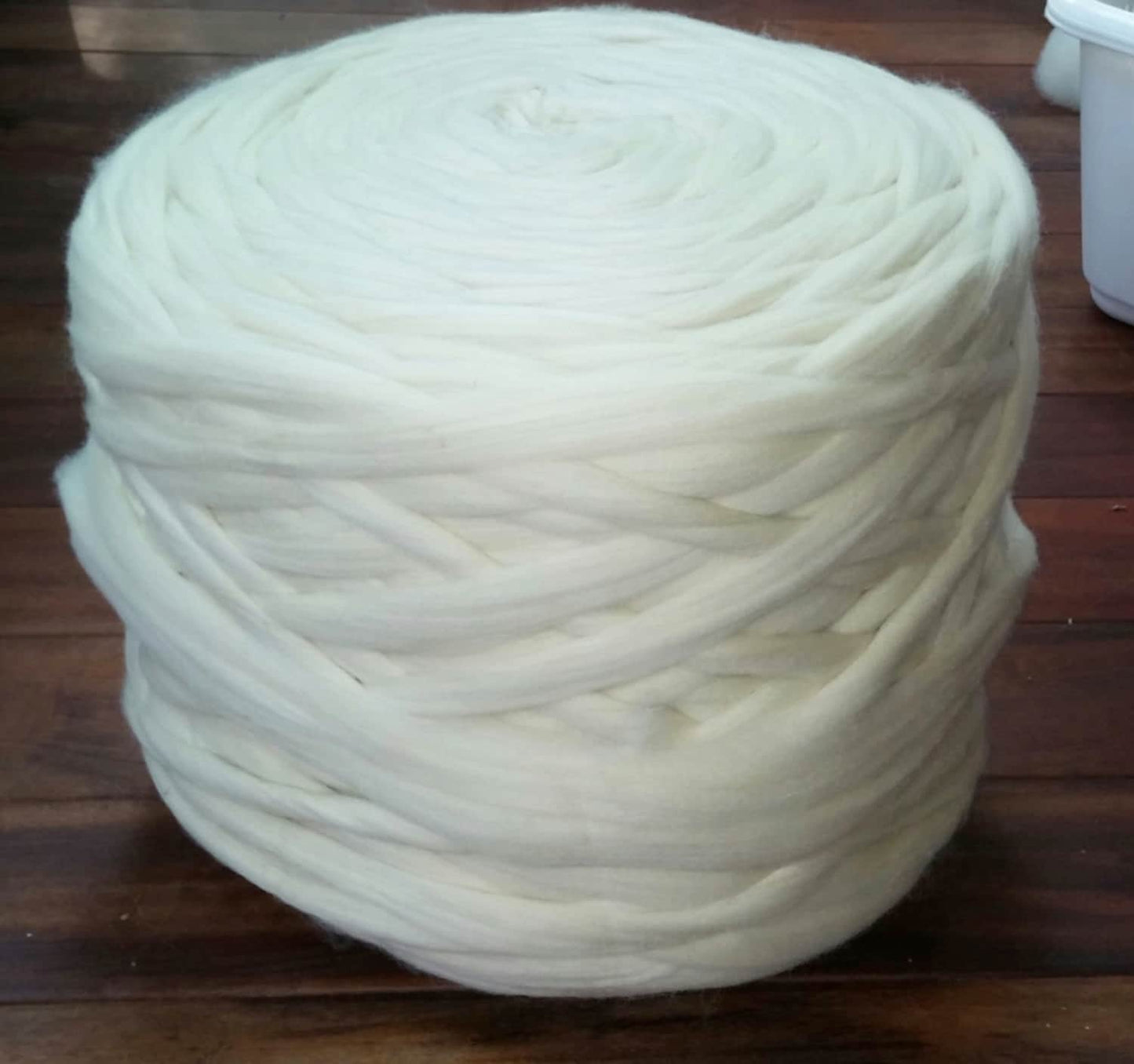 120 lbs Wool Roving