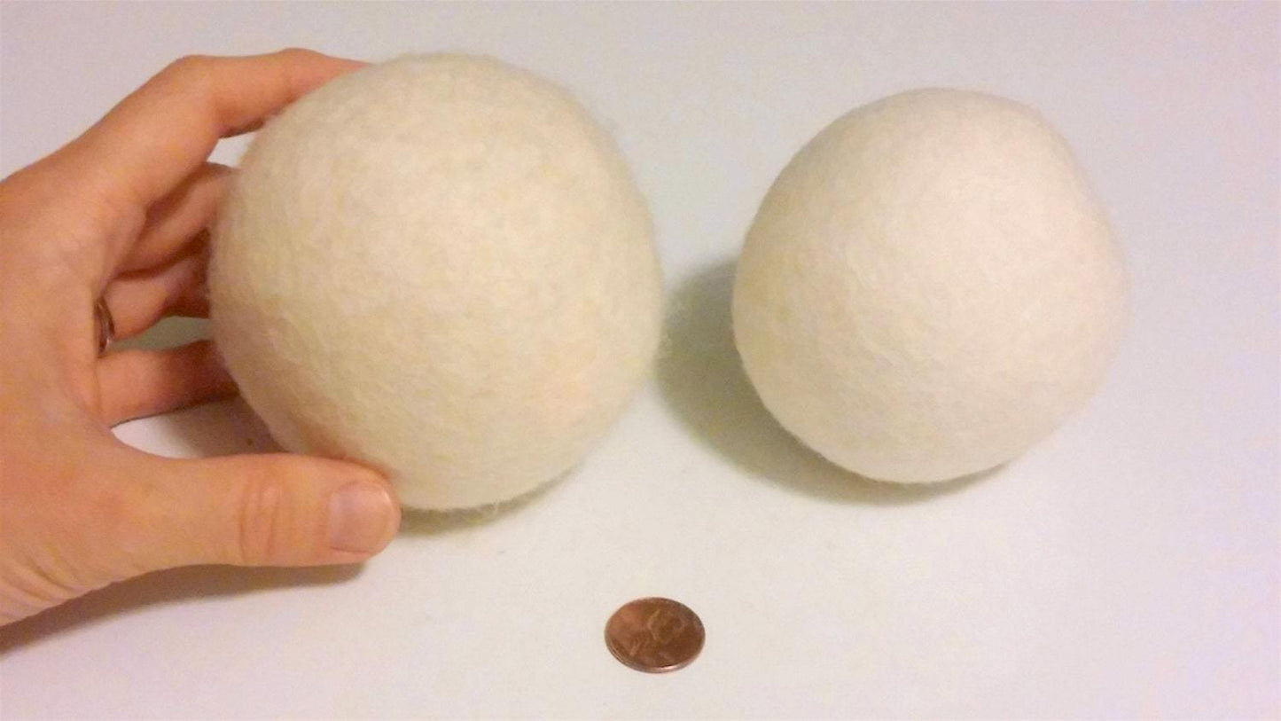 Natural Wool Dryer Balls