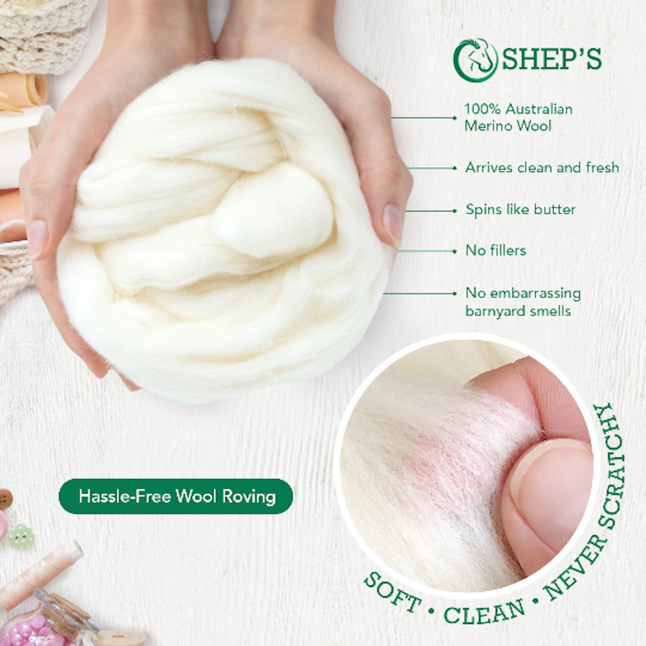 1 lb White Wool Roving,Wool Fiber, Wool Top, Spinning Wool, Felting Wool, Craft Wool, Core Wool Roving by the Pound, felting Wool, Chunky Yarn