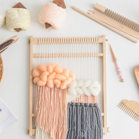 Weaving Loom Made with Beech Wood