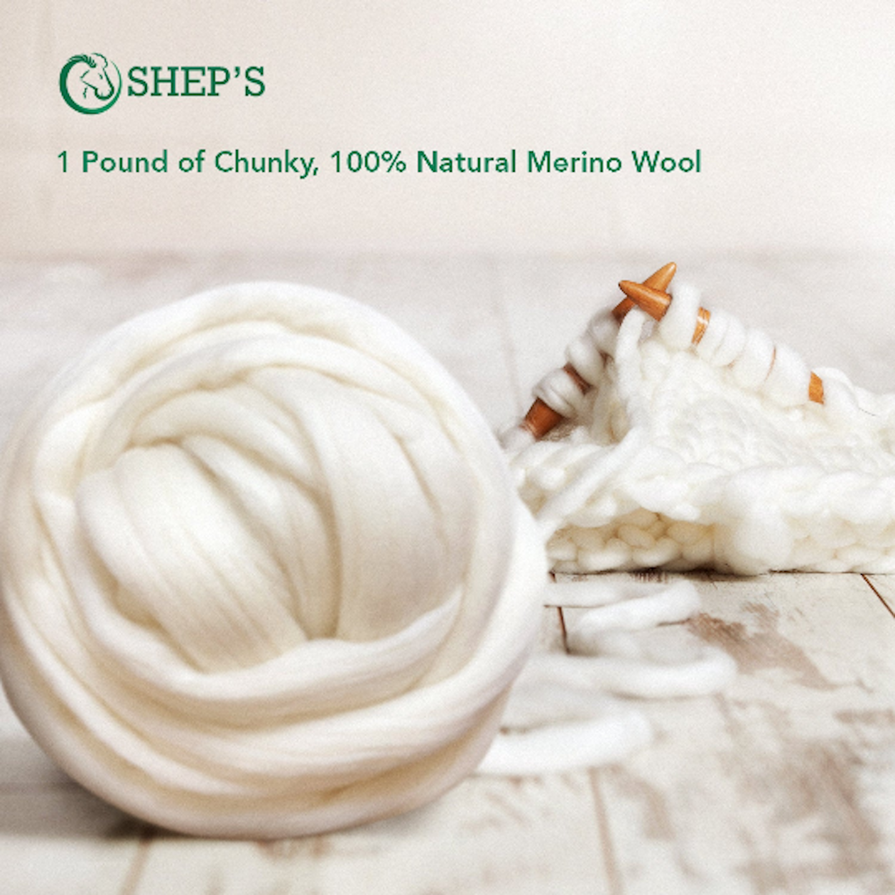10 lbs Pounds White Wool Top DIY Roving Fiber Spinning, Make Your Own- Felting Crafts Large Chunky (Arm or PVC) Knit Throw Blanket USA -Sale