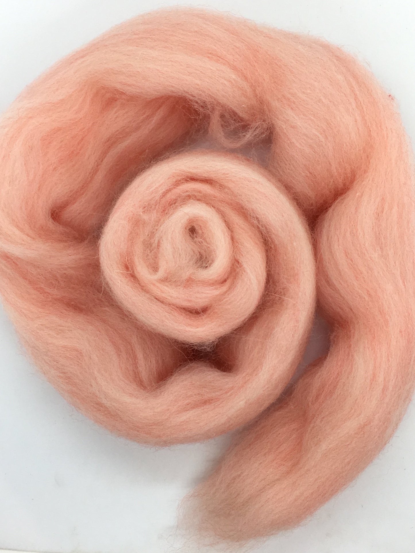 Pink Sands Merino Wool Top Roving