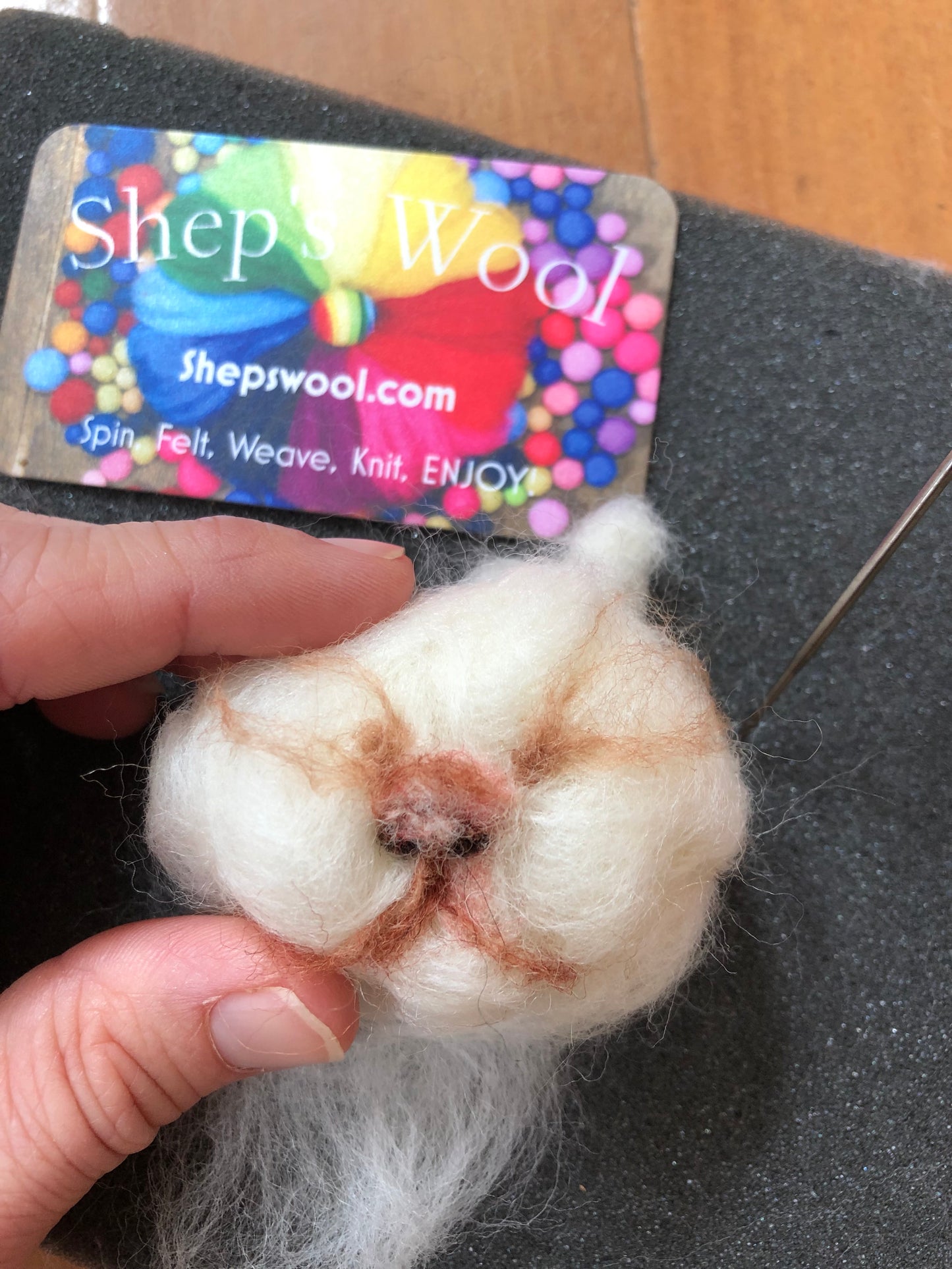 1 lb White Wool Roving,Wool Fiber, Wool Top, Spinning Wool, Felting Wool, Craft Wool, Wool Roving by the Pound, felting Wool,  Chunky Yarn