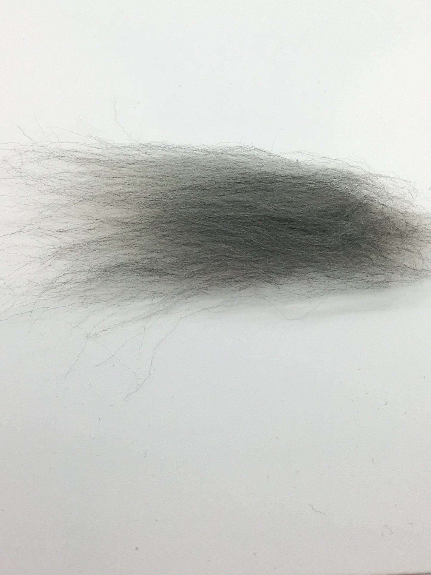 1 lb Gray Wool Roving