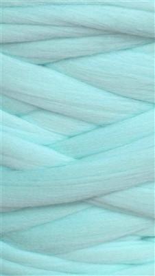 Frozen Blue Wool Top Roving