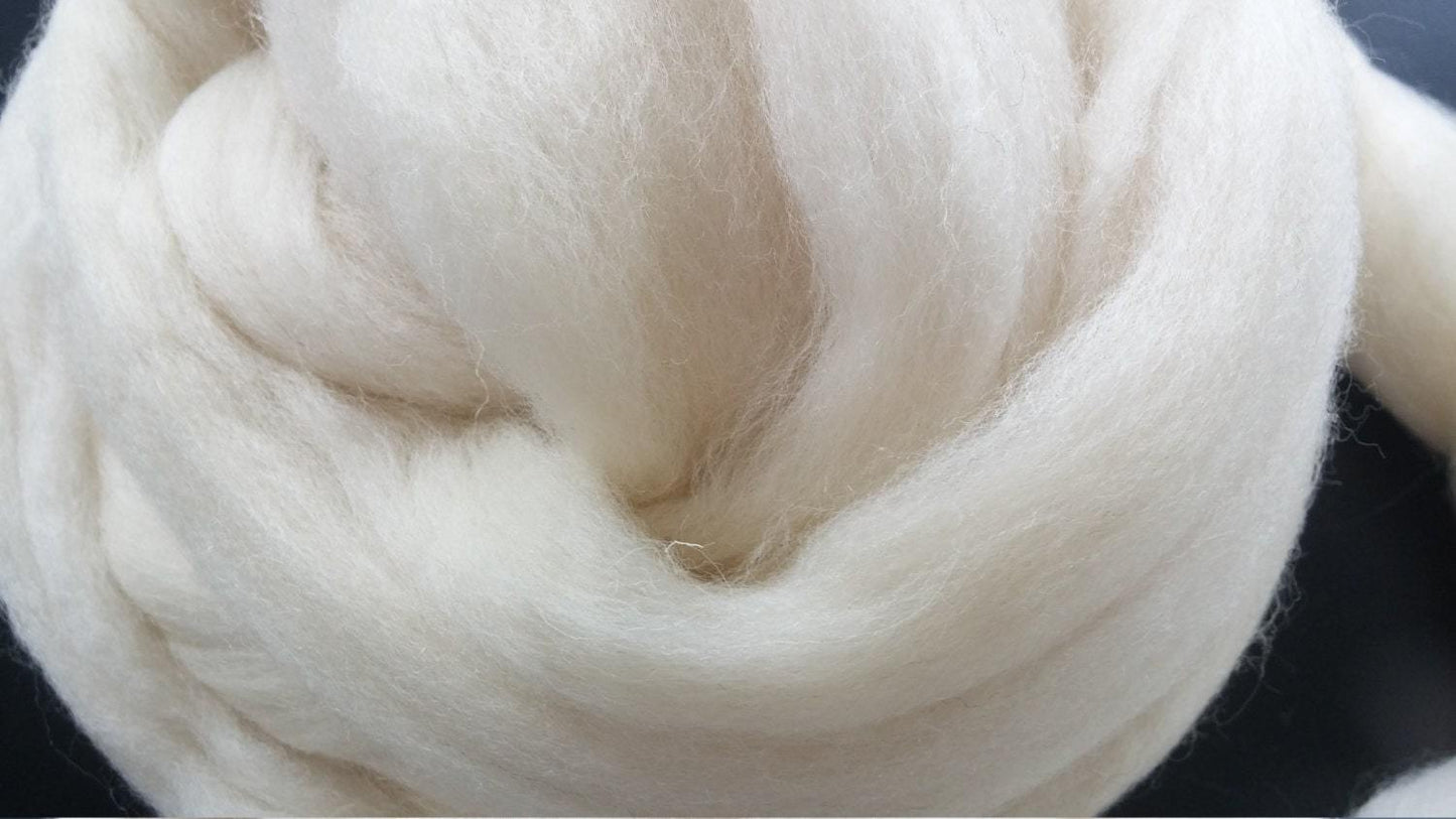 4 oz Wool Top Roving