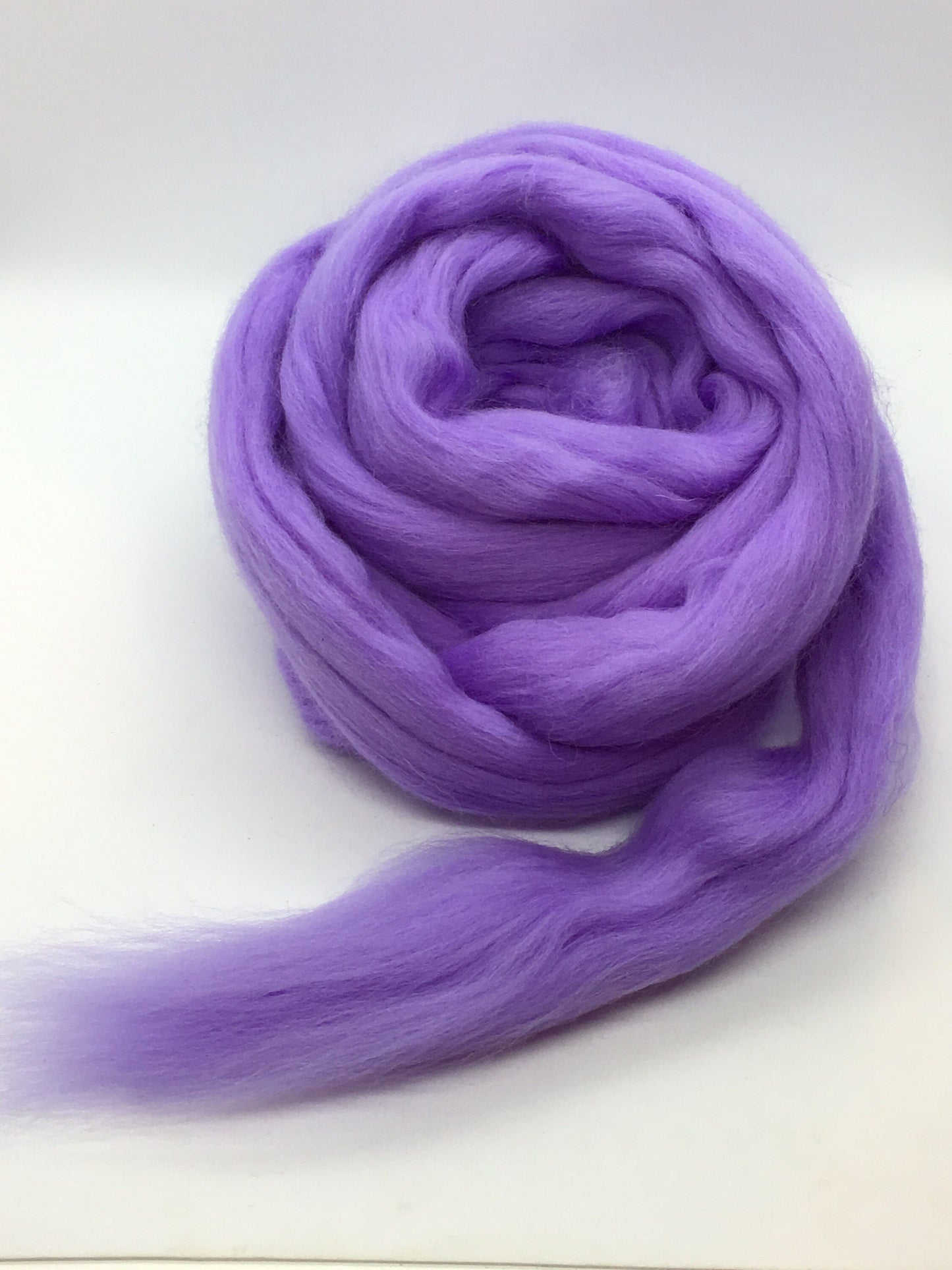 Wool Roving, Periwinkle Purple Blue Merino Wool Top Roving - Spin into Yarn, Needle Felt, Wet Felt, Weave, Tapestry,Soap Making, Knit