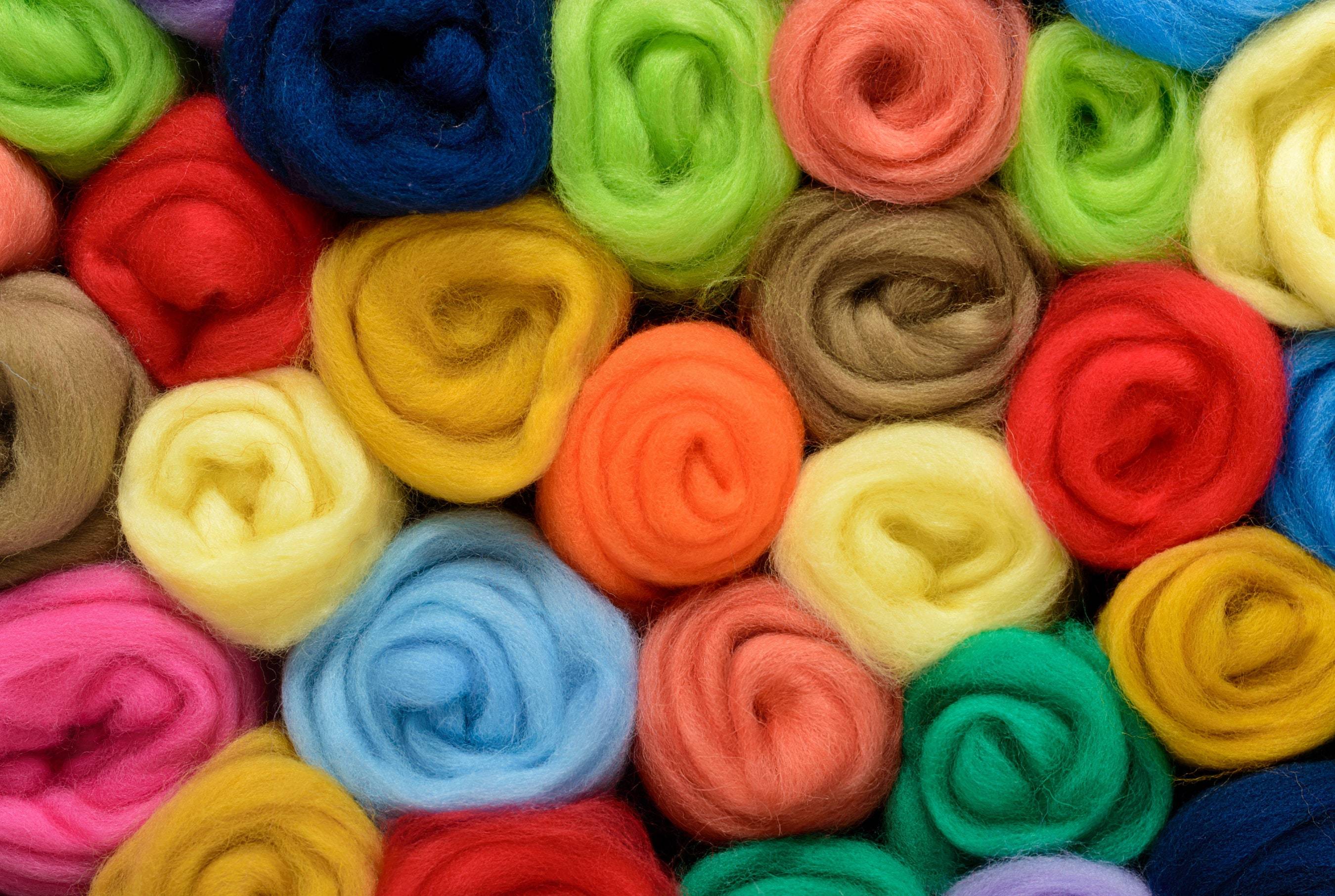 Wool Roving Sampler Kit 4 ounces – Shep's Wool