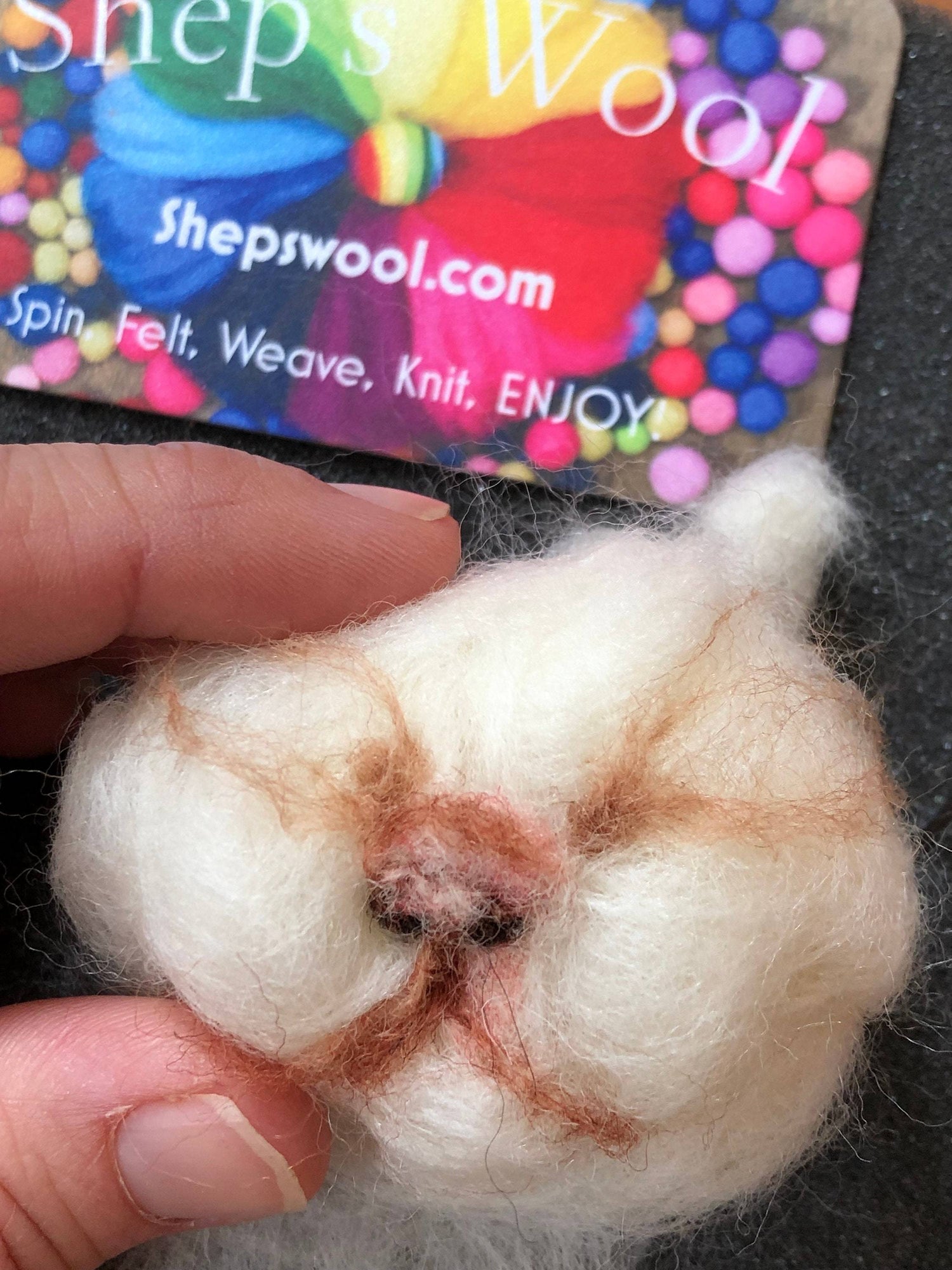 1lb Wool Roving, Wool Roving