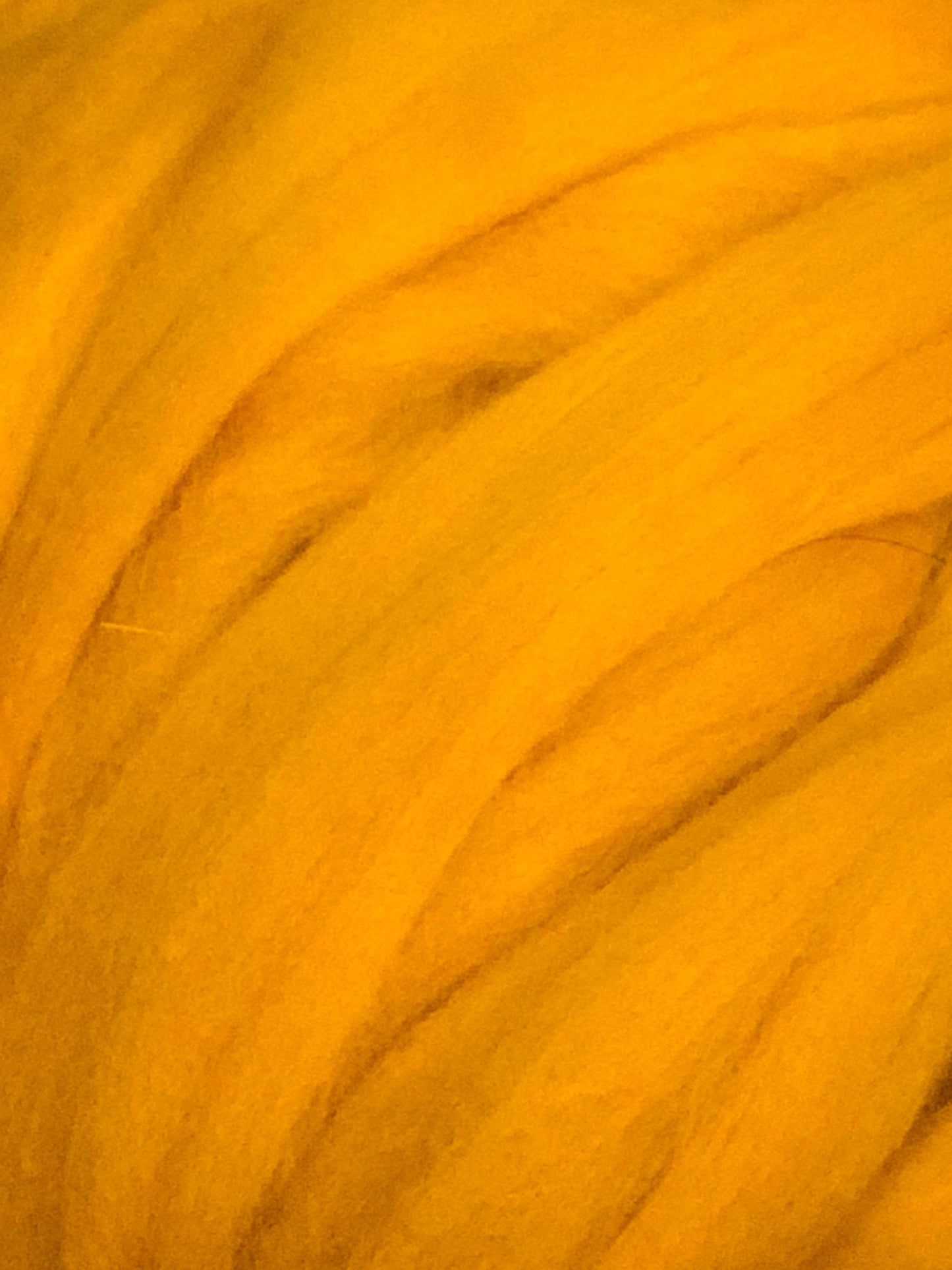 Wool Roving , Amber Golden Yellow- Spin into Yarn, Needle Felt wet felt all Crafts, spinning wool, felting wool, Spin Fiber