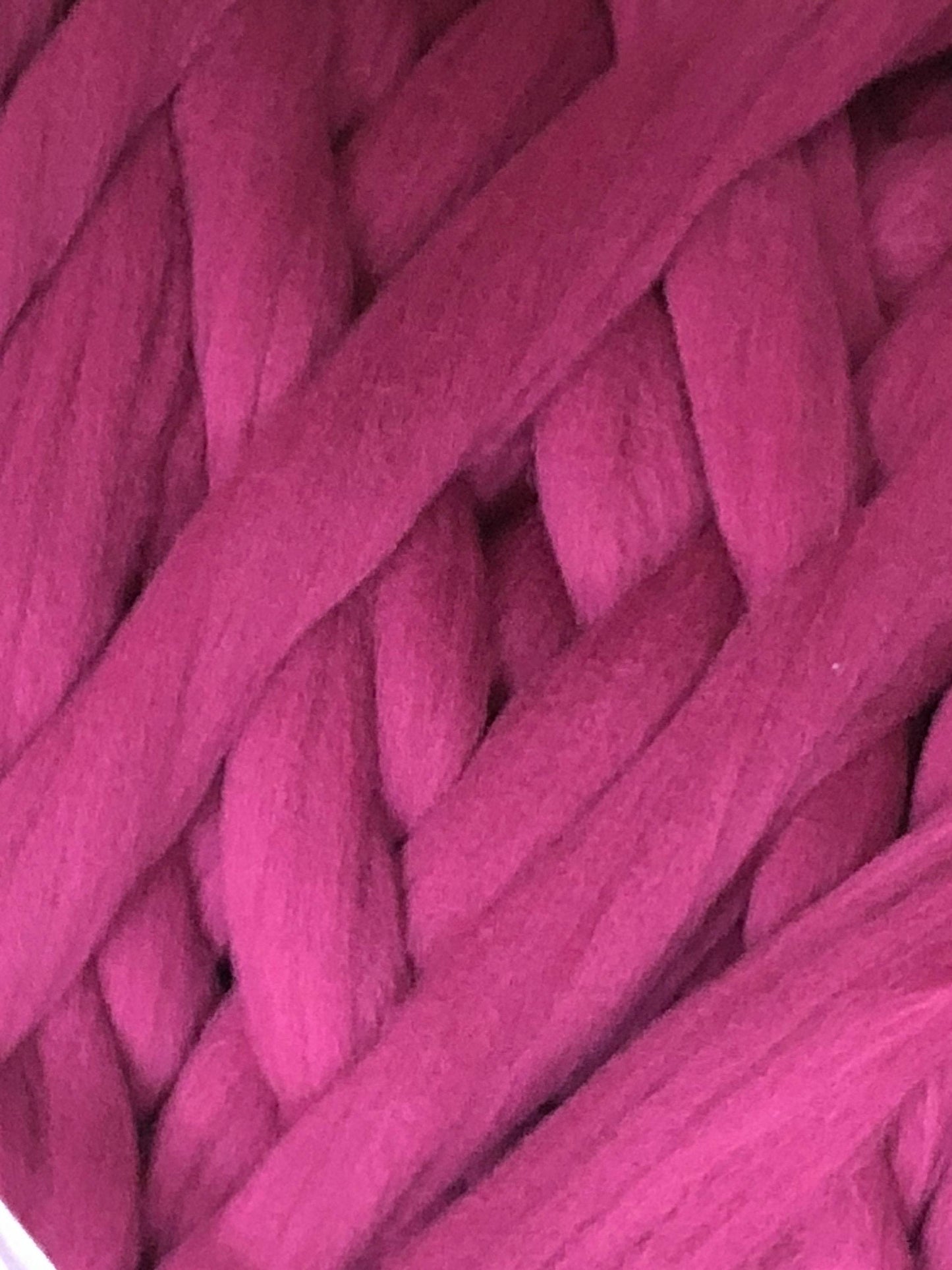 Burgundy Wine (Black Cherry) Merino Wool Top Roving - Spin into Yarn, Needle Felt, Wet felt, Spinning,Felting,Weaving, Knitting, wool roving