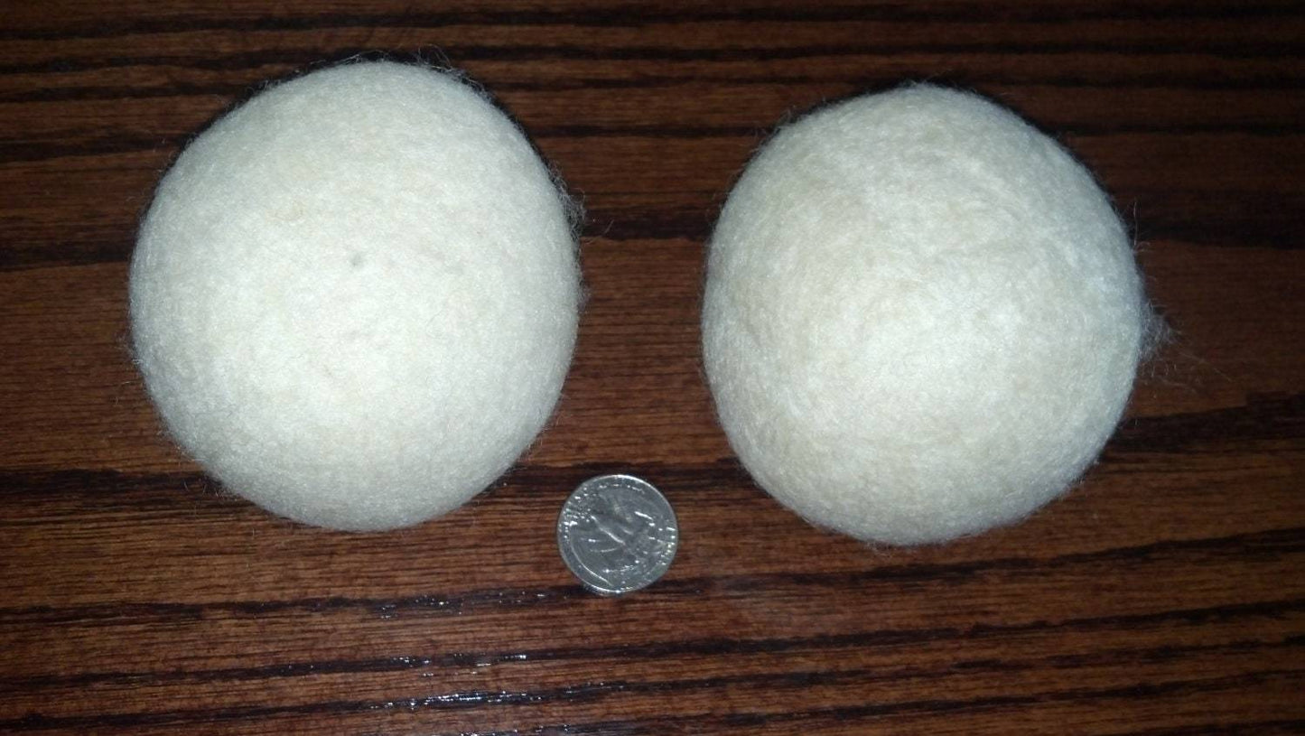 Wool Dryer Balls, Laundry Balls