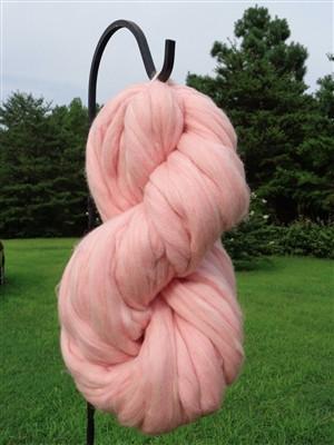 Pink Sands Merino Wool Top Roving